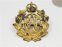 Royal Canadian Air Force Cap Badge With Pin