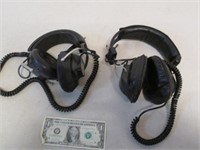 2 Pairs Vintage Headphones - Koss KO-727