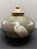 Decorative Ceramic Pottery Jar