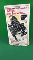 Craftsman 3x21” Belt Sander w/ Dust Bag
