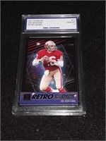 Joe Montana 2021 Donruss GEM MT 10 Retro Series