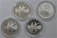 4 - Silver Dollar Modern Commemoratives