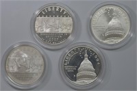 4 - Silver Dollar Modern Commemoratives