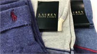 New 3pr Ralph Lauren Socks