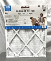 Signature Furnace Filters 20x25x1 4 Pack