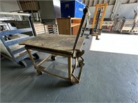 Steel Mobile Elevated Stock Picking Trolley