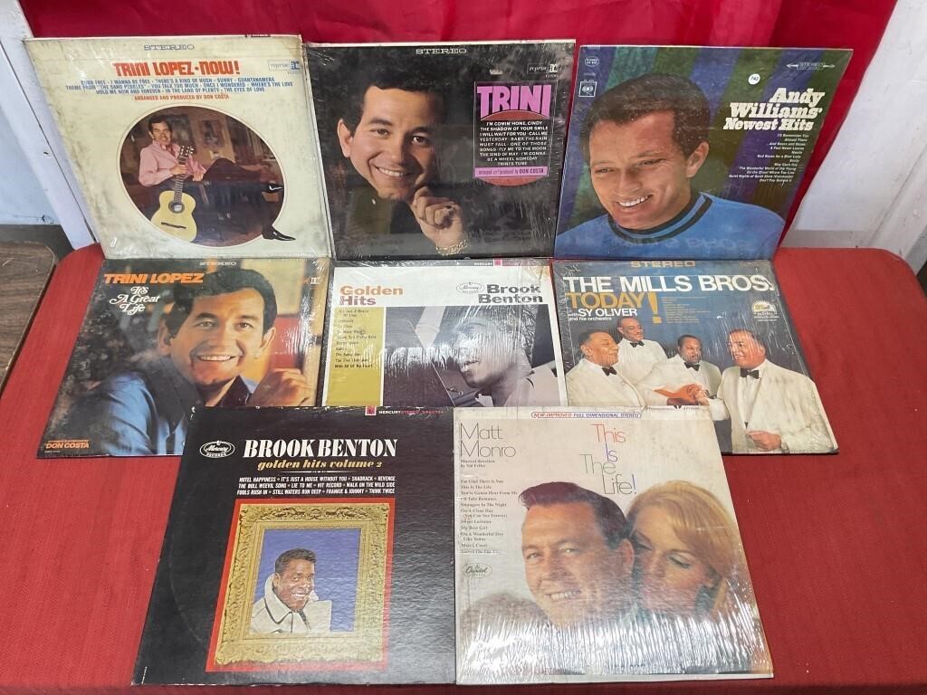 MASSIVE VINTAGE RECORDS AND BASEBALL CARD COLLECTION