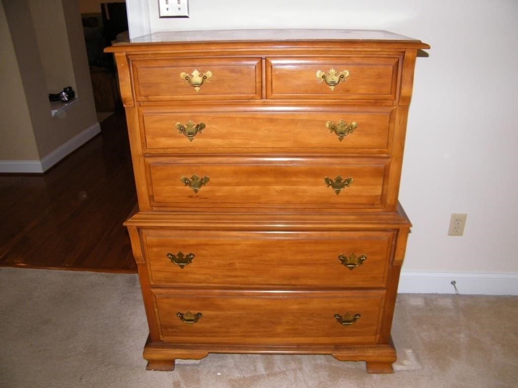 6 DRAWER  CHEST ON CHEST 48X35X19 D