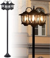 (P) Outdoor Solar Lamp Post Lights, 185 cm Solar F