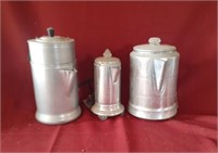 Aluminum coffee pots
