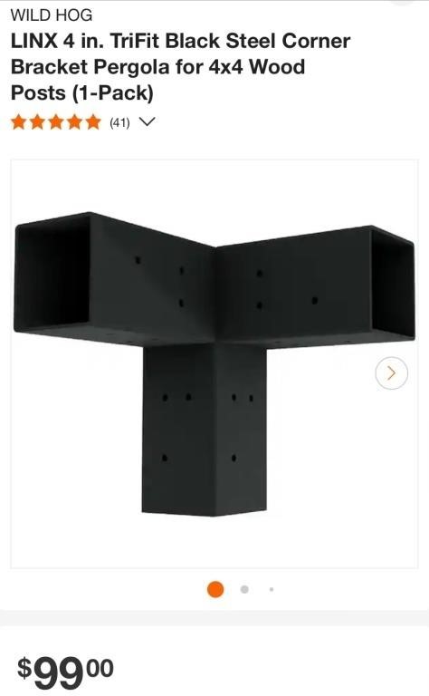 PERGOLA BRACKET (OPEN BOX)