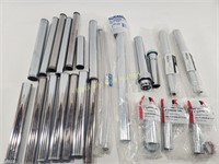 Various Sizes of New Extension Metal Tubes