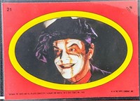 1989 Topps Batman #21 Sticker