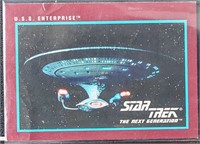 1991 Star Trek Next Generation USS Enterprise #90