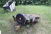 single axle trailer