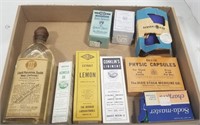 (AB) Lot of vtg medicine and soap