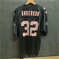 Jamal Anderson,Falcons,Champion Jersey,Size 44