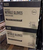 2 BOXES NEW SIZE L NITRILE GLOVES