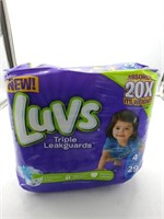 Luvs size 4 diapers
