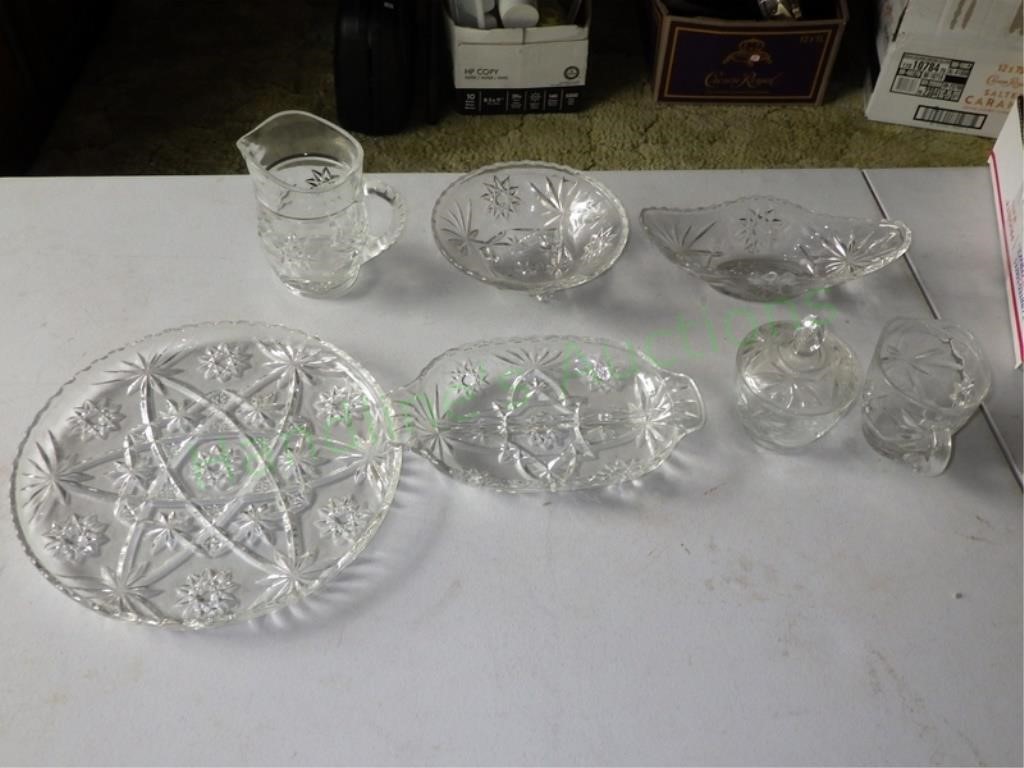 Cut Glass Lot - Vintage