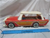 Fisher Price Wooden Pull Car