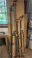 Pipe vise clamps