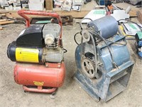 Blower fan and air compressor