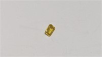 .97ct Natural Yellow Sapphire Emerald Cut