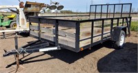 2009  12' x 7' US Cargo Utility trailer with r