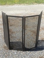 Metal Fire Place Grate Primitive Look