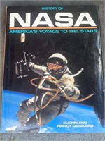 NASA Americas Voyage To The Stars Hard Cover Book