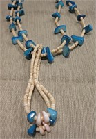 NA Double Strand Heishi Necklace 55 Grams