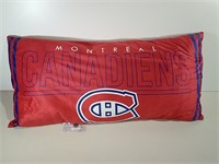 Montreal Canadiens Pillow 36x18"