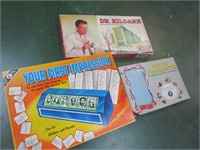 3 VINTAGE BOARD GAMES