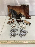 Horses! Pillow Cover, Mustang Emblems & Figurines