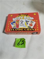 Betty Boop collectible playing cards