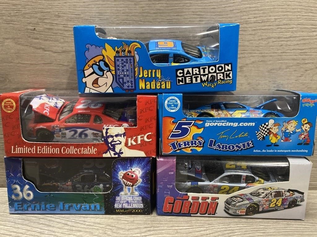 (5) Limited Edition Action Racing 1/64 NASCAR D