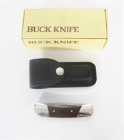 Buck Knife model 500 "Duke" folder with sheath