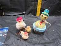 Vintage Easter Chicks (Paper Mache Candy