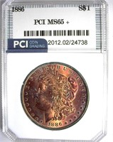 1886 Morgan PCI MS-65+