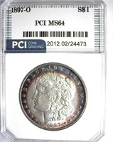 1897-O Morgan PCI MS-64 LISTS FOR $12500
