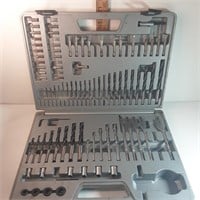 drill bits in grey case