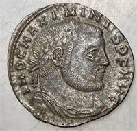 Maximinus II 309 - 313 AD Follis of Thessalonica