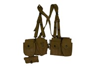 WWII US Army BAR Belt and M36 Suspenders
