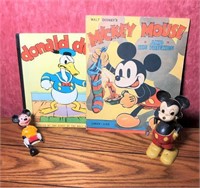Vintage Disney Donald Duck and Mickey