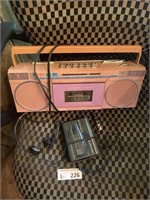 (2) Cassette Radios