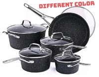 Open Box Heritage The Rock Cookware Set 10 Pieces