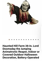 39”  Lord Doomsday the Jumping Animatronic Reaper