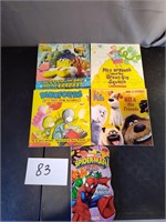Kids Books, SpongeBob, Spiderman, Pets