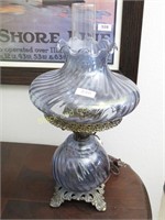 Table Lamp With Glass Shade
